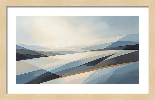 Brushstrokes Creating Movement