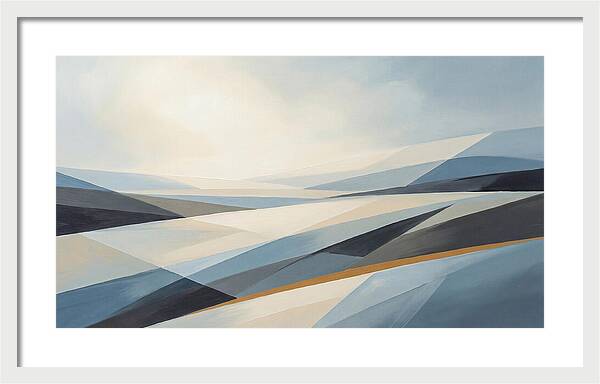 Brushstrokes Creating Movement