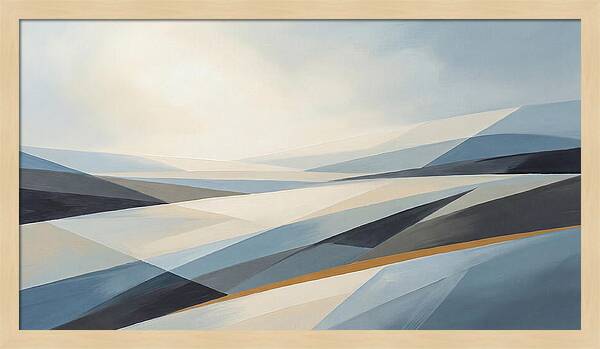 Brushstrokes Creating Movement