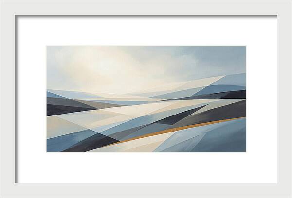Brushstrokes Creating Movement