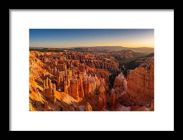 Bryce Amphitheater At Golden Hour