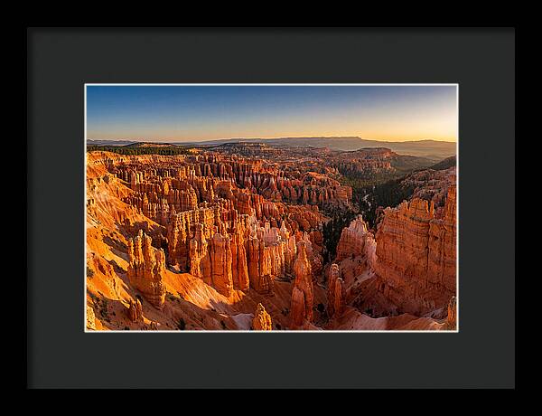 Bryce Amphitheater At Golden Hour