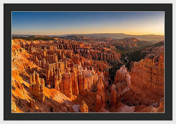 Bryce Amphitheater At Golden Hour
