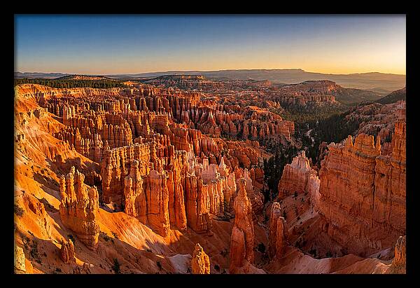 Bryce Amphitheater At Golden Hour