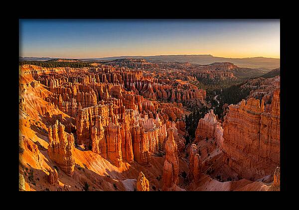 Bryce Amphitheater At Golden Hour