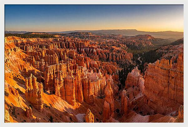 Bryce Amphitheater At Golden Hour