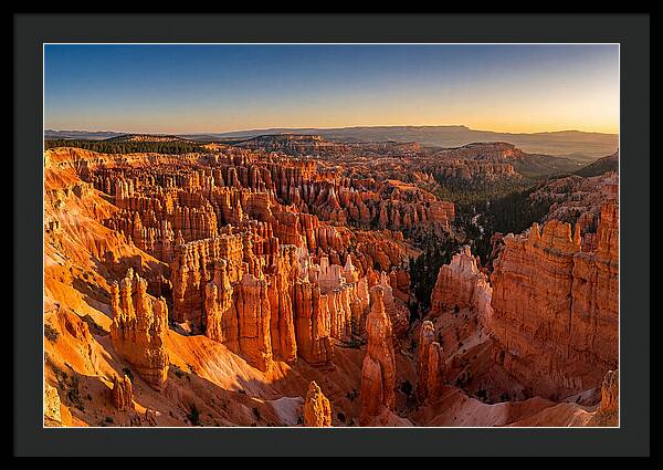 Bryce Amphitheater At Golden Hour