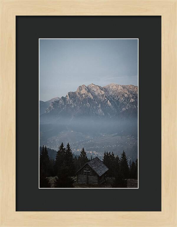 Bucegi Mountains At Dusk