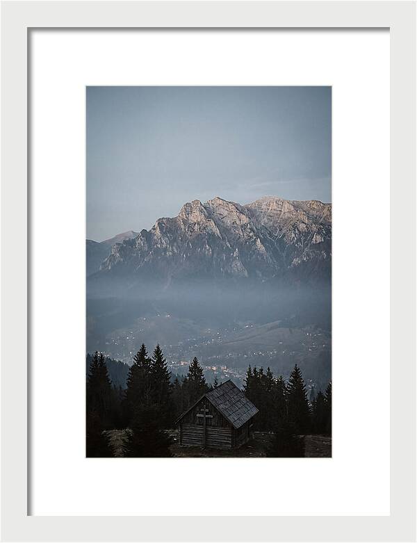 Bucegi Mountains At Dusk
