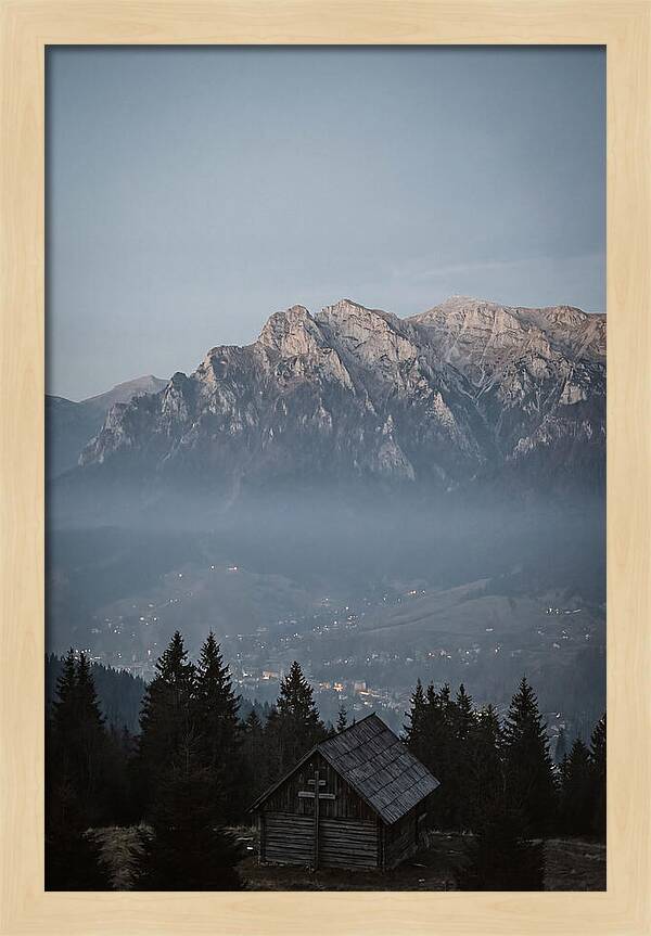 Bucegi Mountains At Dusk