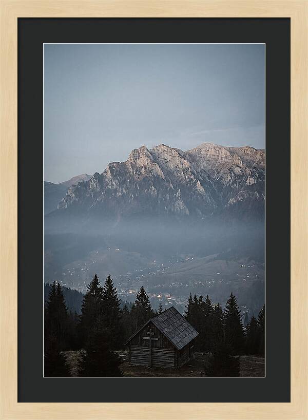 Bucegi Mountains At Dusk