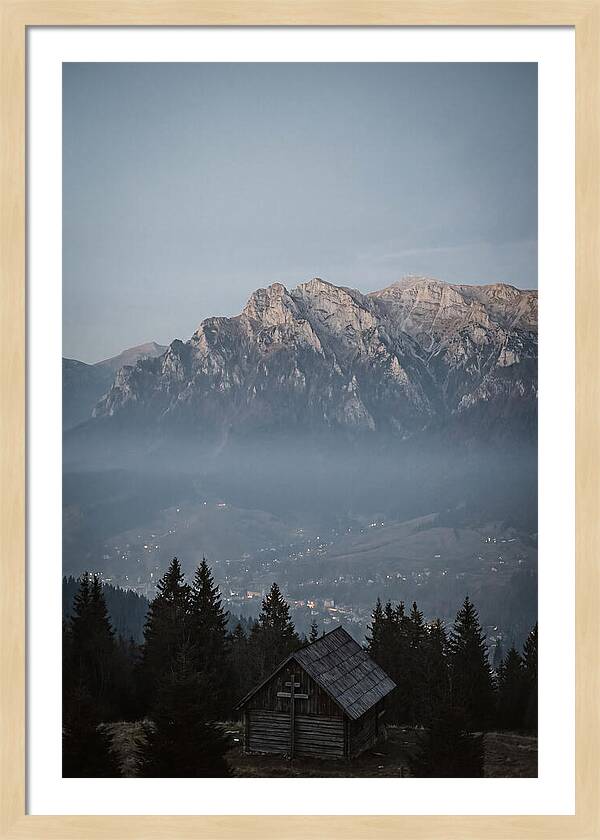 Bucegi Mountains At Dusk