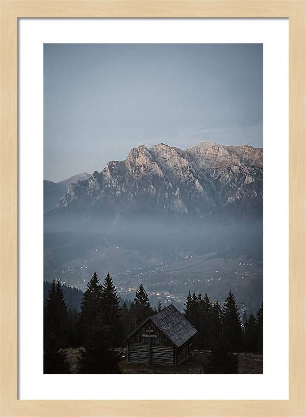 Bucegi Mountains At Dusk
