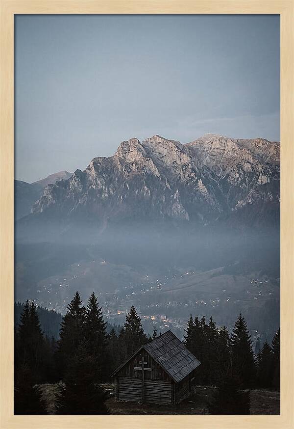 Bucegi Mountains At Dusk