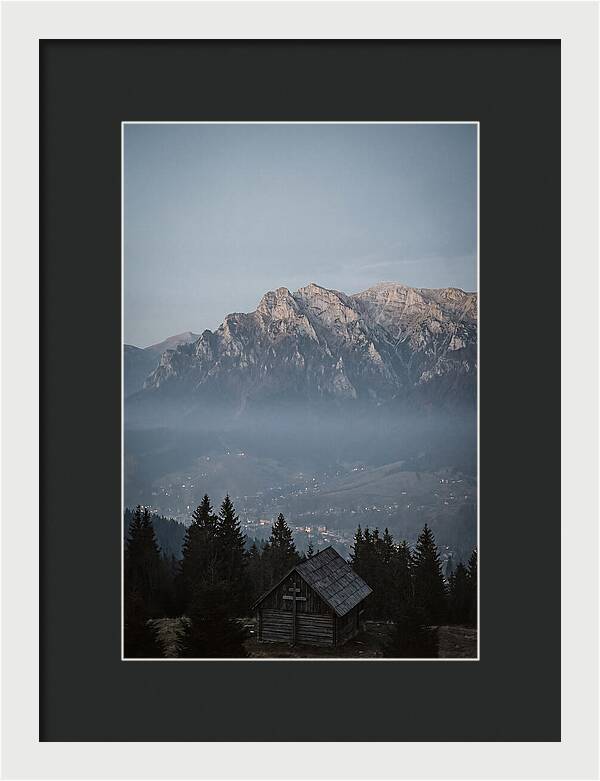 Bucegi Mountains At Dusk
