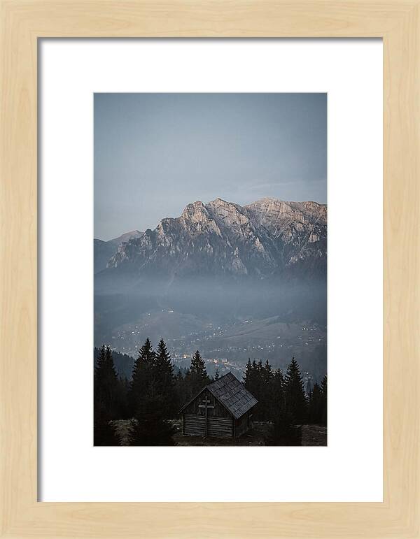 Bucegi Mountains At Dusk
