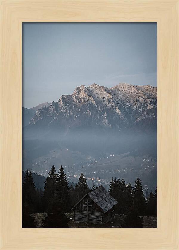 Bucegi Mountains At Dusk