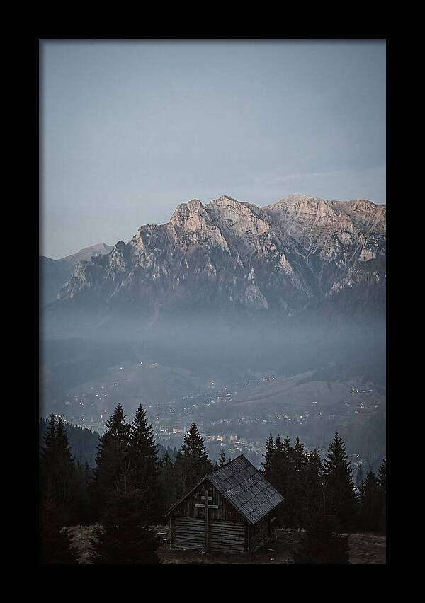 Bucegi Mountains At Dusk