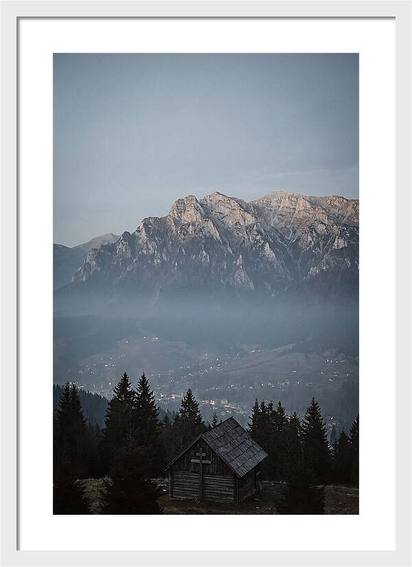 Bucegi Mountains At Dusk