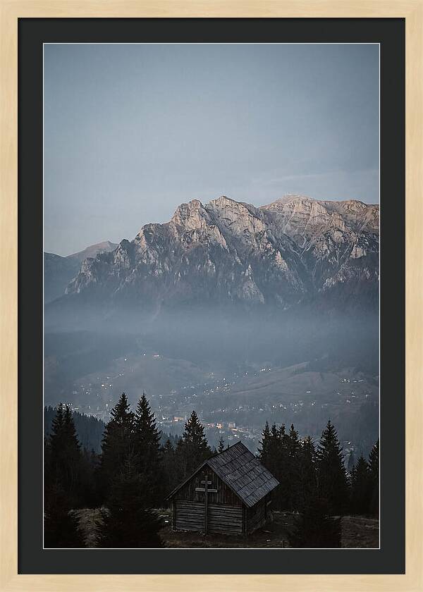 Bucegi Mountains At Dusk