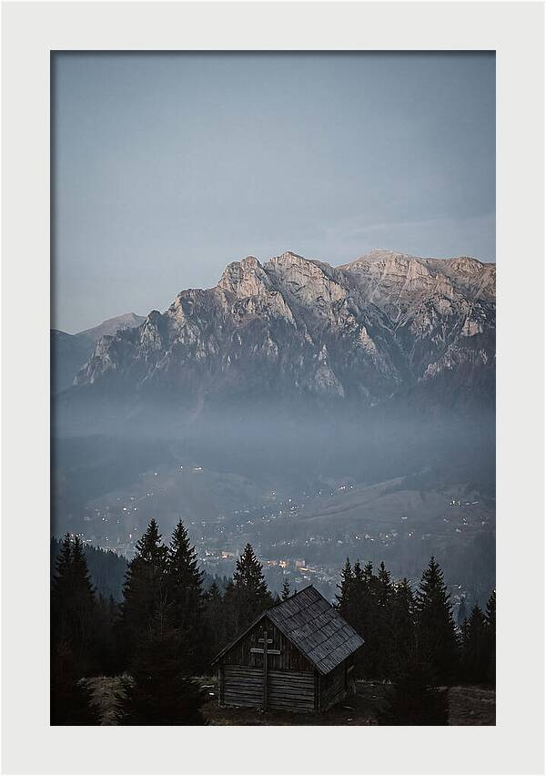 Bucegi Mountains At Dusk