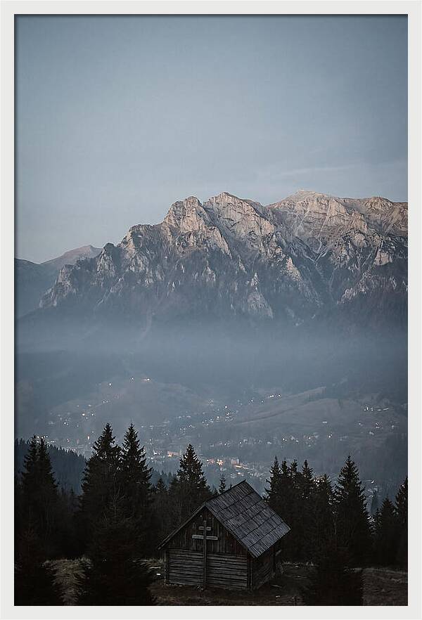 Bucegi Mountains At Dusk