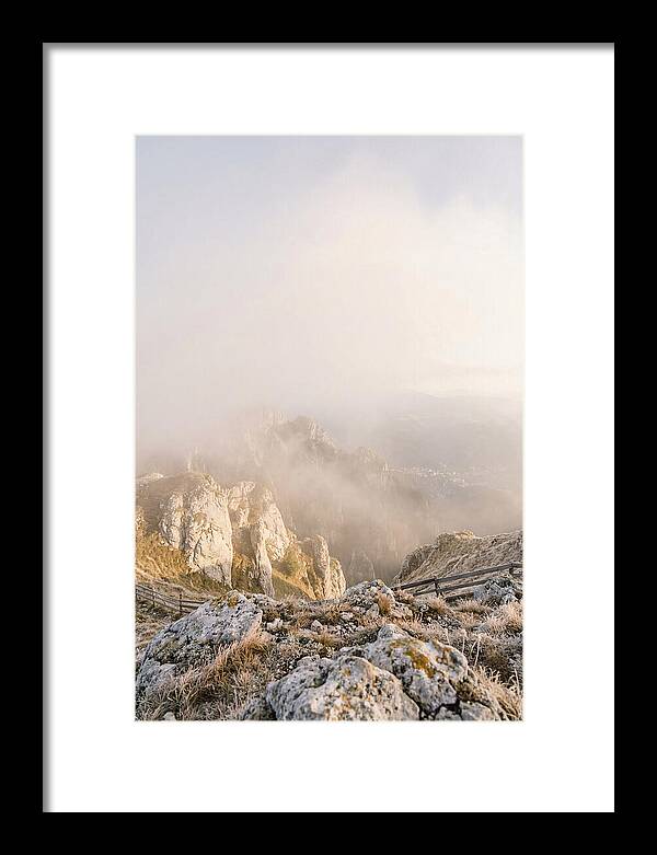 Bucegi Mountains In Mist