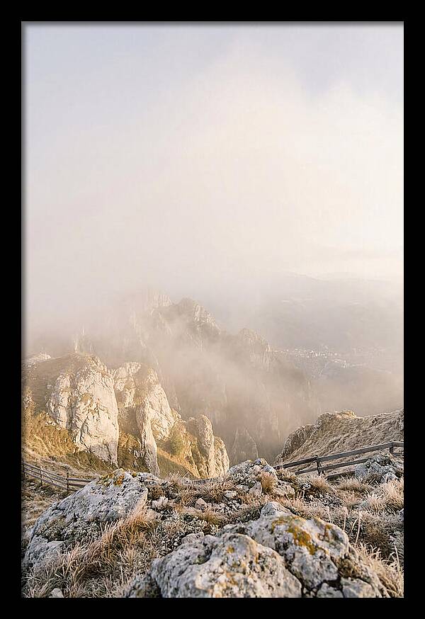 Bucegi Mountains In Mist