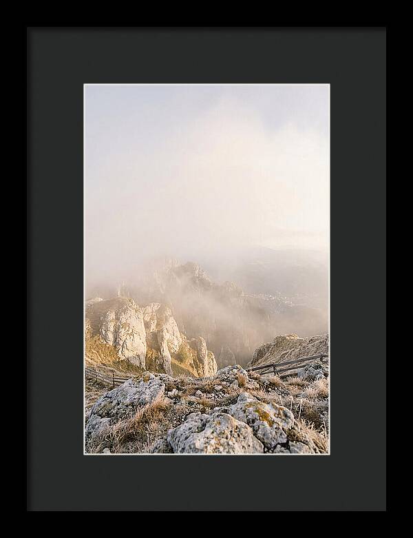 Bucegi Mountains In Mist