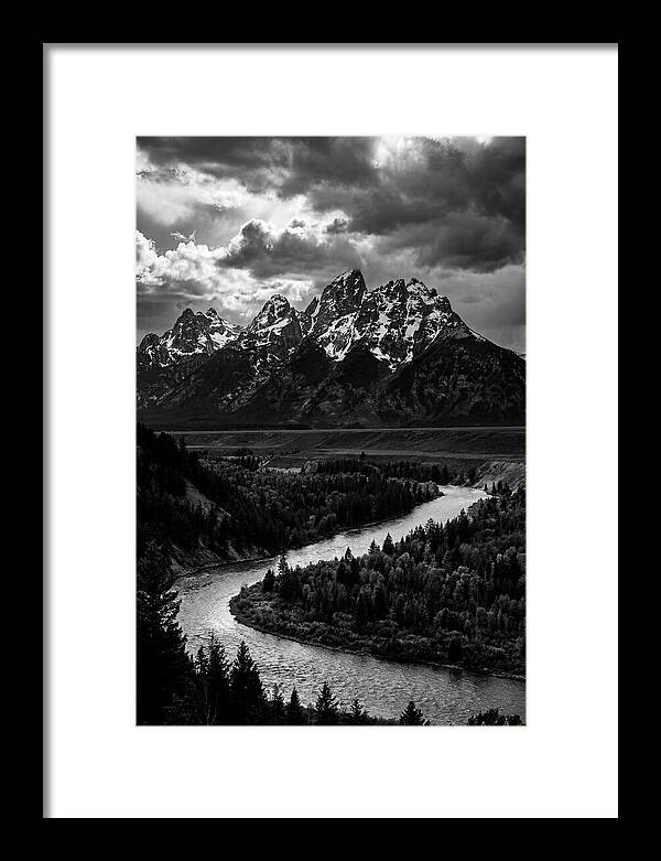 Bucegi Mountains In Monochrome