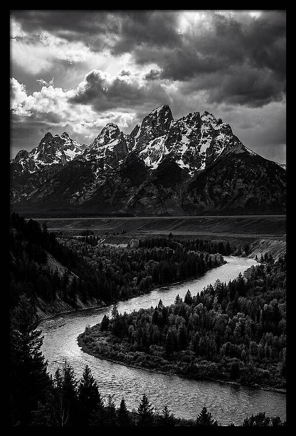 Bucegi Mountains In Monochrome