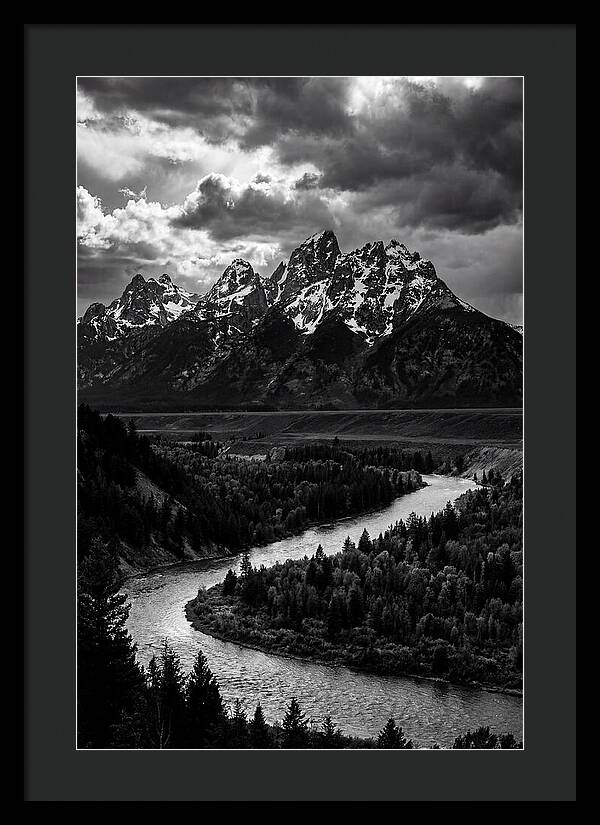 Bucegi Mountains In Monochrome
