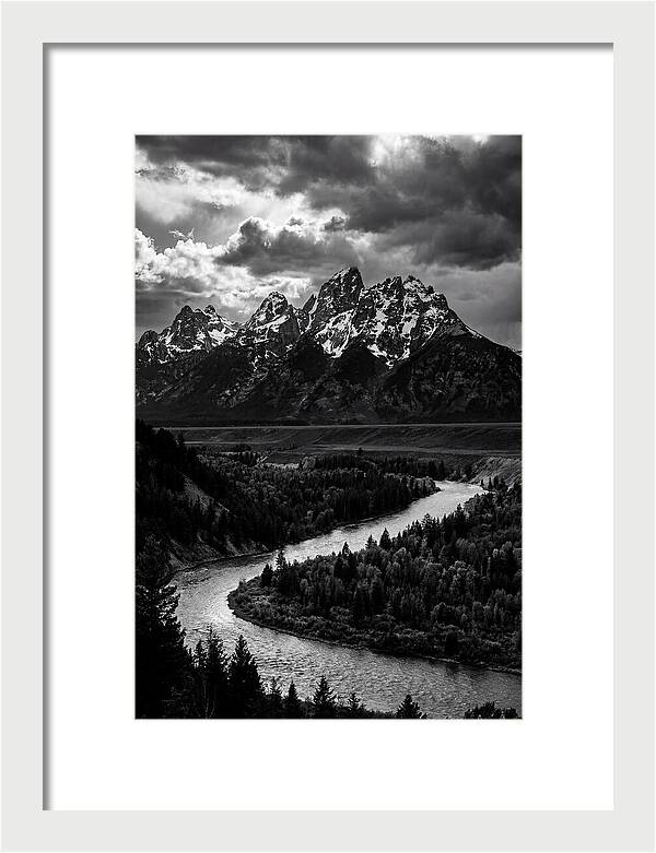 Bucegi Mountains In Monochrome