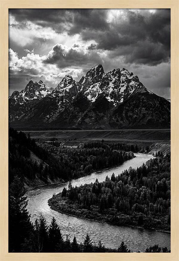 Bucegi Mountains In Monochrome