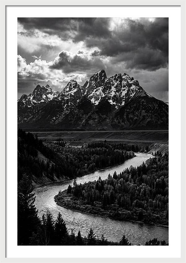 Bucegi Mountains In Monochrome
