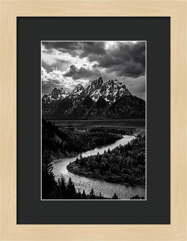Bucegi Mountains In Monochrome