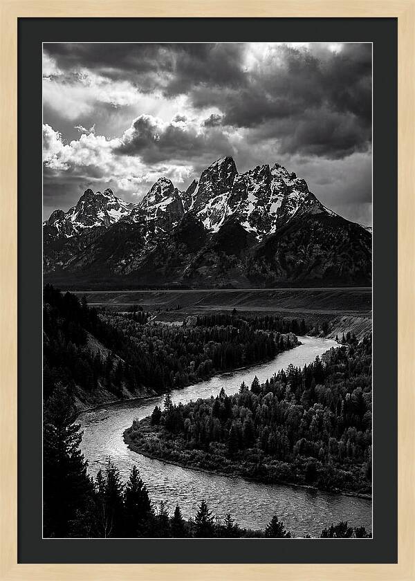 Bucegi Mountains In Monochrome