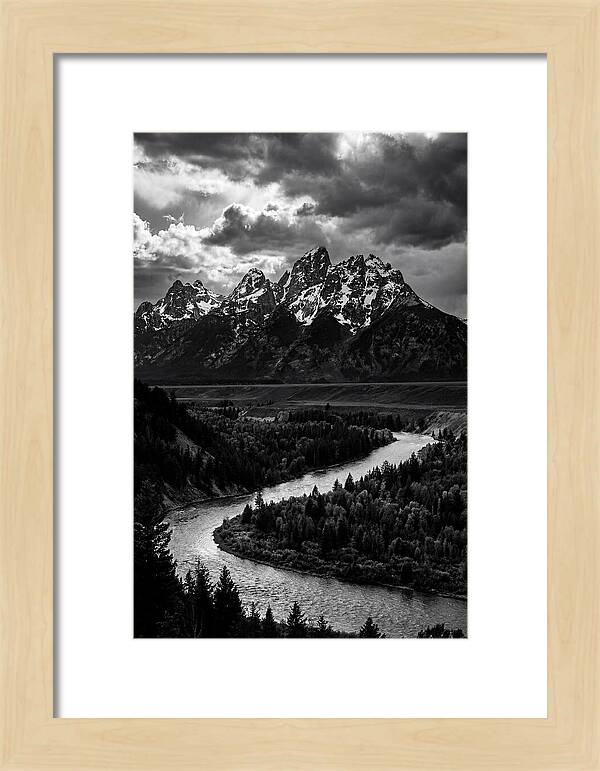 Bucegi Mountains In Monochrome