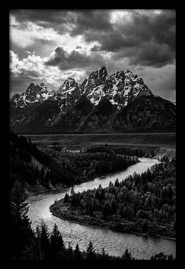 Bucegi Mountains In Monochrome
