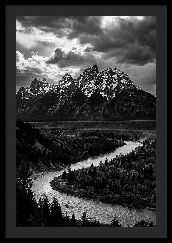 Bucegi Mountains In Monochrome