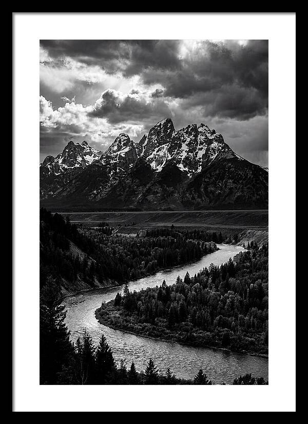 Bucegi Mountains In Monochrome