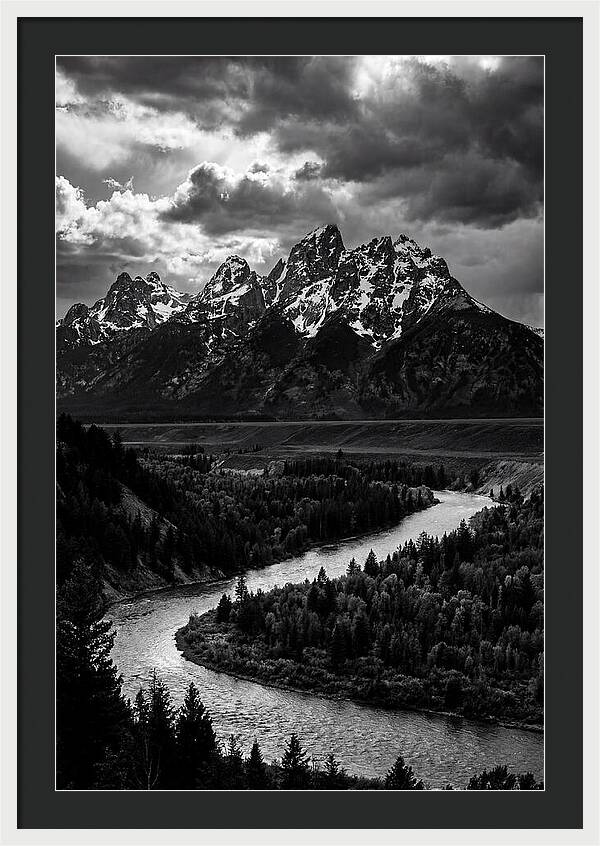 Bucegi Mountains In Monochrome