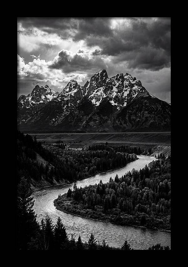Bucegi Mountains In Monochrome