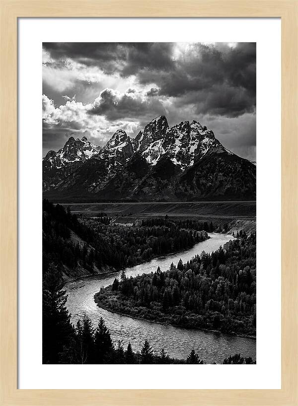 Bucegi Mountains In Monochrome