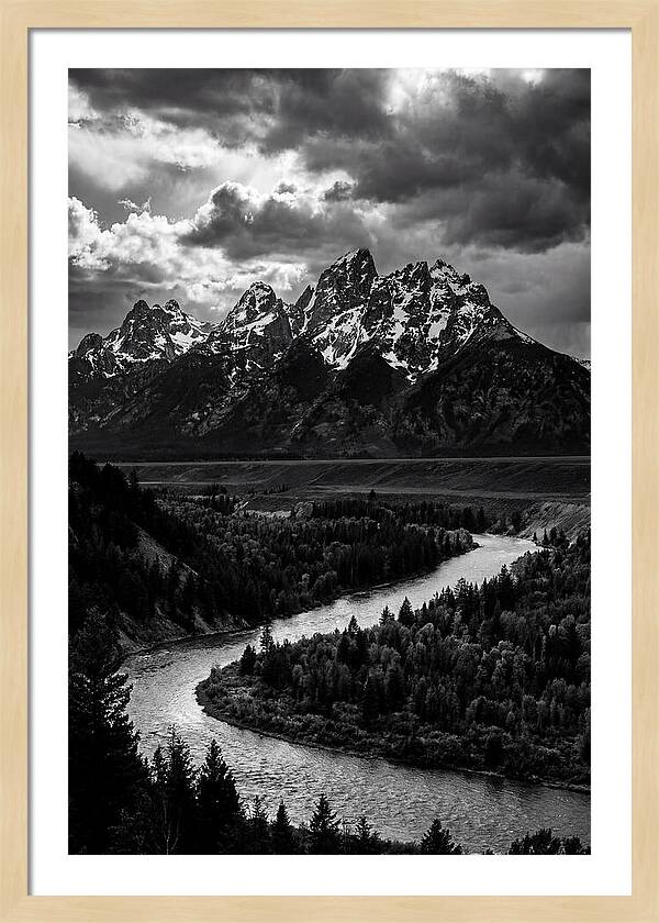 Bucegi Mountains In Monochrome