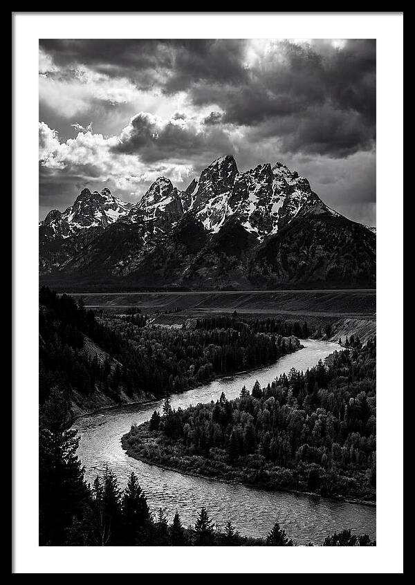 Bucegi Mountains In Monochrome
