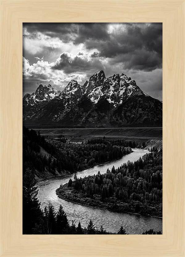 Bucegi Mountains In Monochrome
