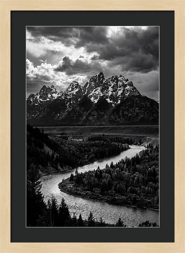 Bucegi Mountains In Monochrome