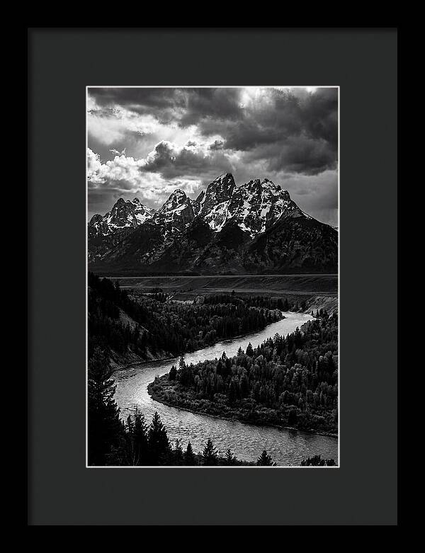 Bucegi Mountains In Monochrome
