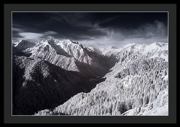 Bucegi Mountains In Winter
